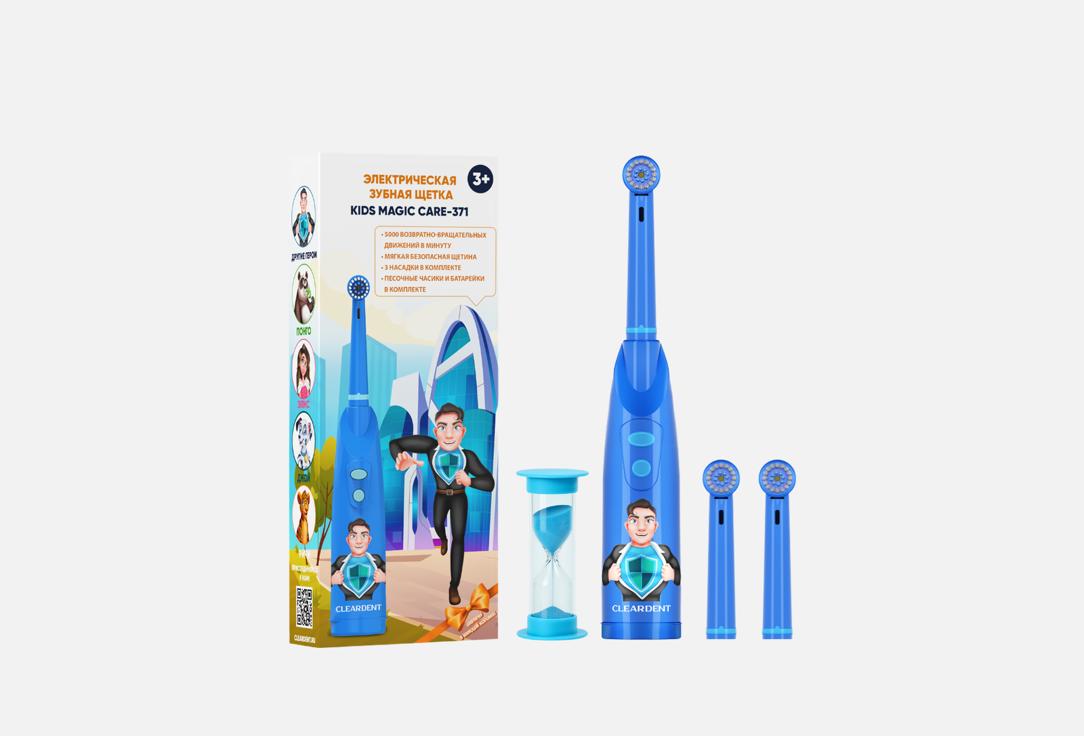 Изображение товара детская Электрическая зубная щетка CLEARDENT Супергерой Дентмен