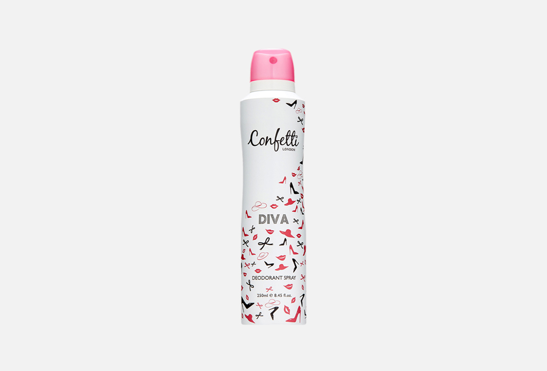 Дезодорант-спрей CONFETTI Diva 250 мл