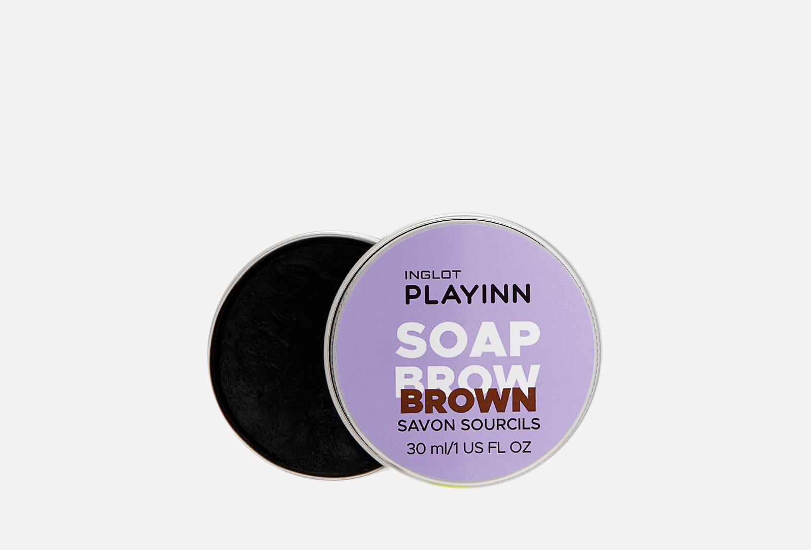 Inglot Мыло для бровей Brow soap brown 30 мл — купить в Москве