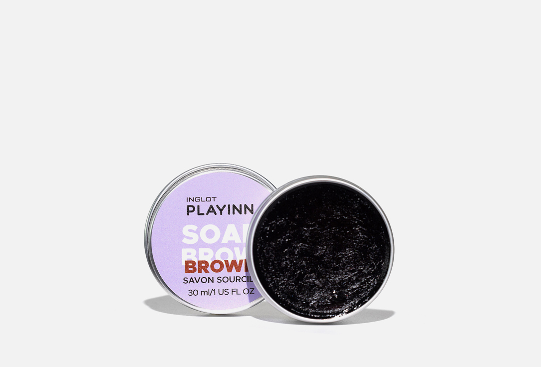 Мыло для бровей Inglot Brow soap brown 