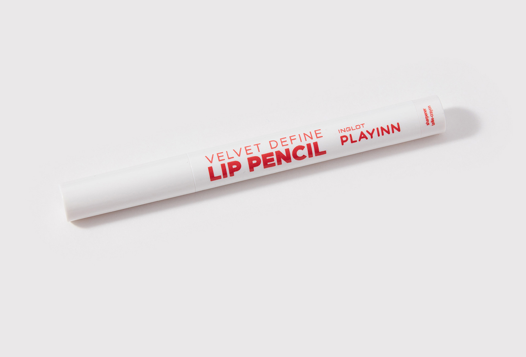 Карандаш для губ Inglot Lip pencil velvet define 61, Blushing coral