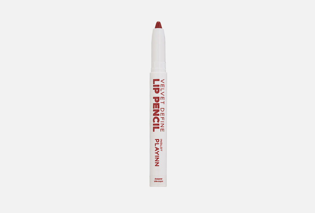 Карандаш для губ Inglot Lip pencil velvet define 64, Blushing espresso