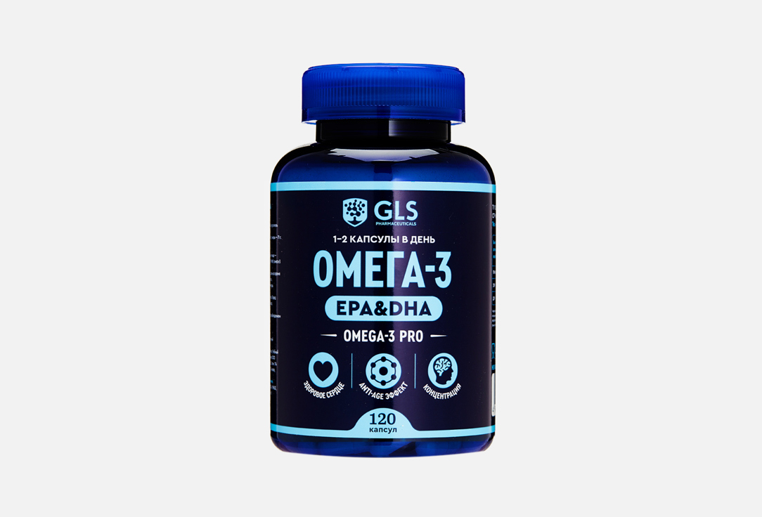 Изображение товара омега-3 GLS про 450 мг в капсулах