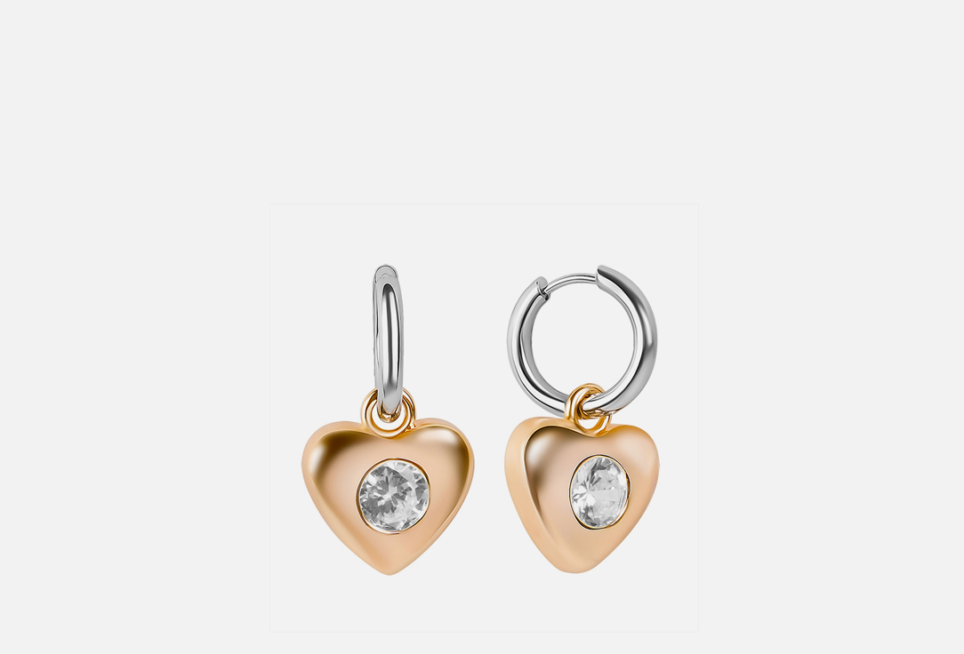 

Серьги BE WHY NOT, Из бижутерного сплава 2 шт