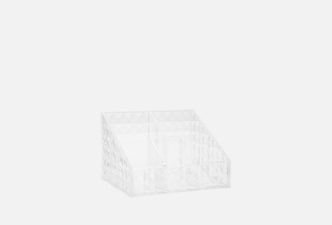 

Органайзер для косметики ЮНИLOOK, Прозрачный, Organaizer for cosmetics 1 шт