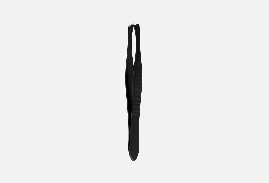 

Скошенный пинцет для бровей ЮНИLOOK, Черный, Slanted-tip tweezers 1 шт