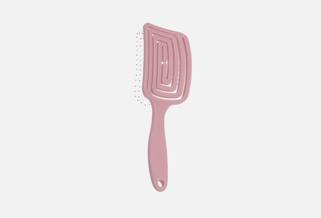 Массажная продувная расческа ЮНИLOOK Massage comb for hair цена и фото
