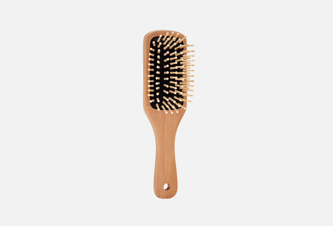 Массажная расческа для волос ЮНИLOOK ECO Wood massage comb 1 шт