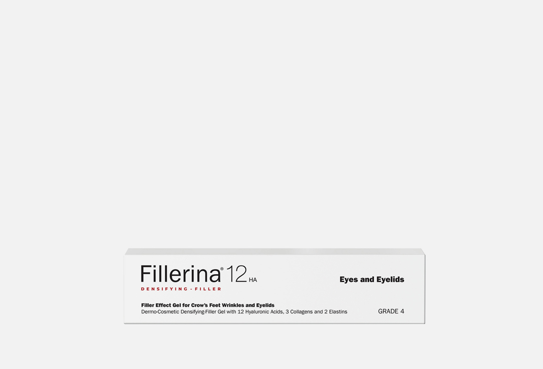 Гель-филлер для области глаз FILLERINA FILLER Grade 4 15 мл уход за кожей вокруг глаз fillerina 12ha крем для век с укрепляющим эффектом уровень 5