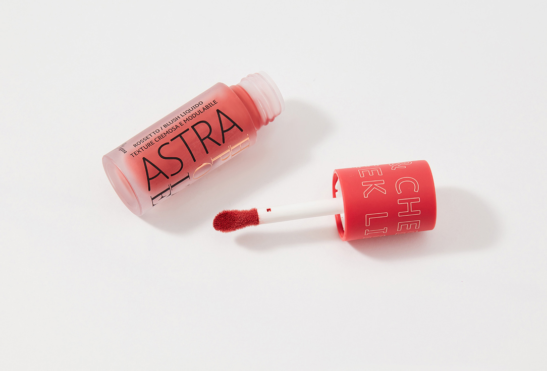 Жидкие румяна и помада для лица и губ 2 в 1 ASTRA Hypnotize Liquid Lip & Cheek 3