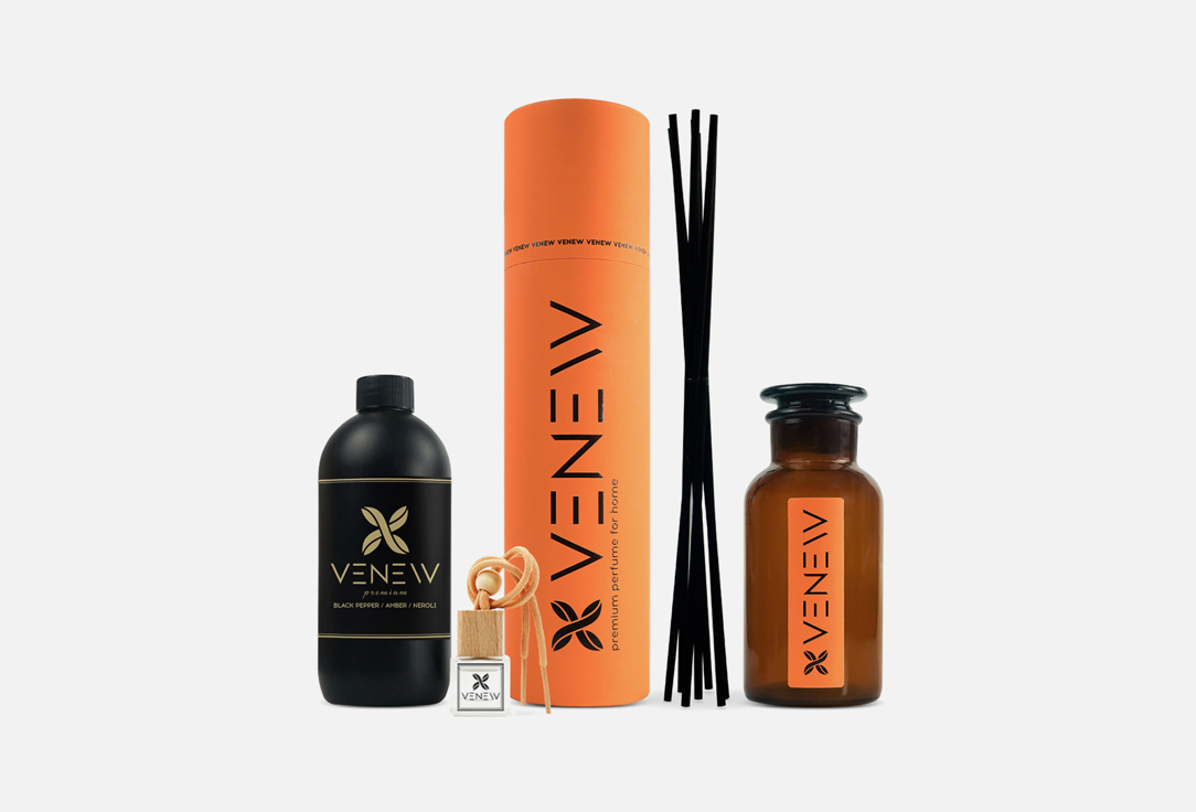 Изображение товара Аромадиффузор VENEW black pepper, amber, neroli