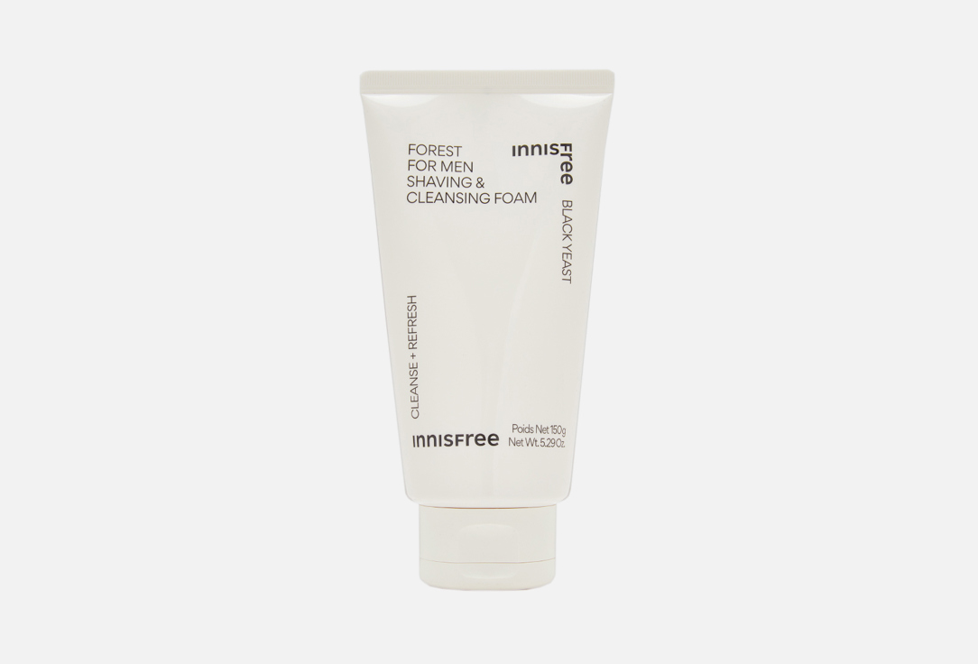 

пена для бритья и умывания 2 в 1 INNISFREE, FOREST FOR MEN SHAVING & CLEANSING FOAM 150 г