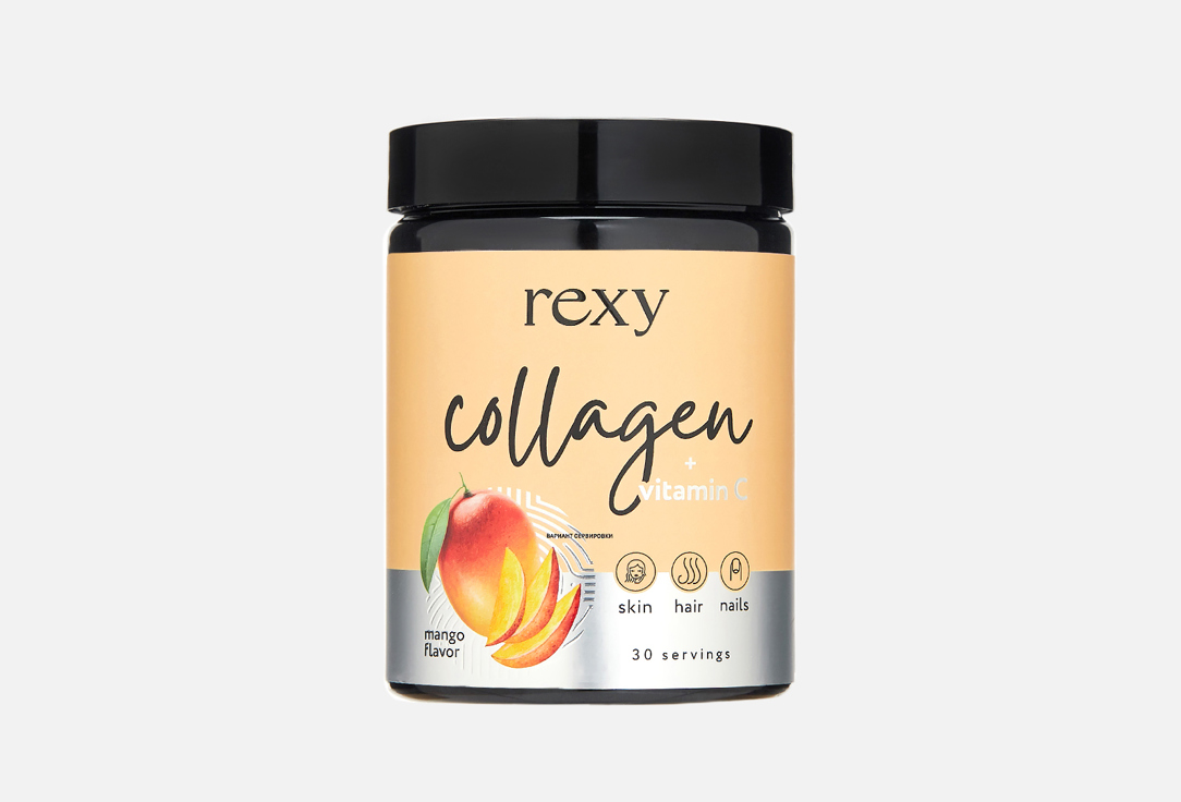 БАД для здоровья волос и ногтей REXY Mango flavor 180 г