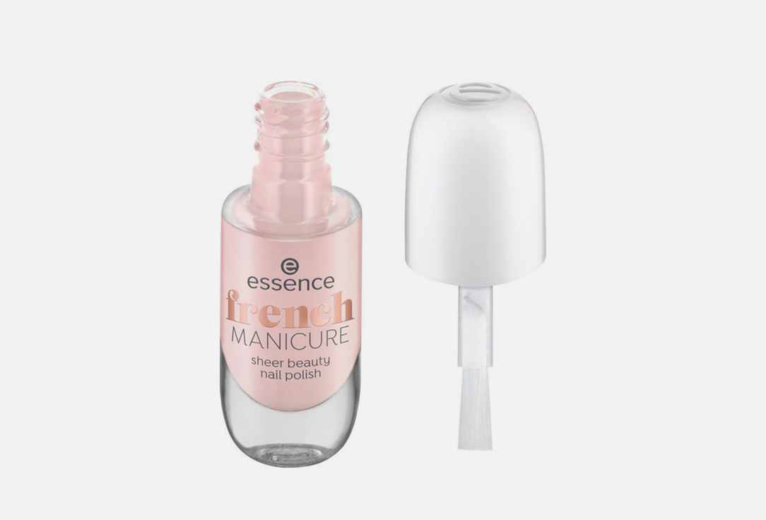 Лак для ногтей Essence French manicure sheer beauty 01, Peach please!