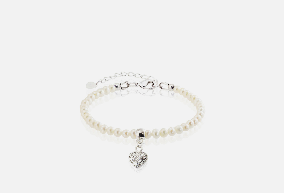 Изображение товара Браслет Alerie-Accessories из натурального жемчуга с подвеской Сердце