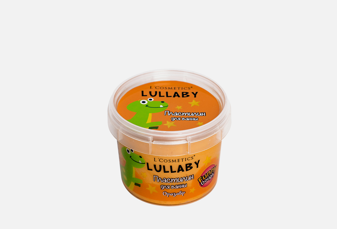 lullaby Пластилин для ванны L’COSMETICS Оразавр оранжевый 120 мл