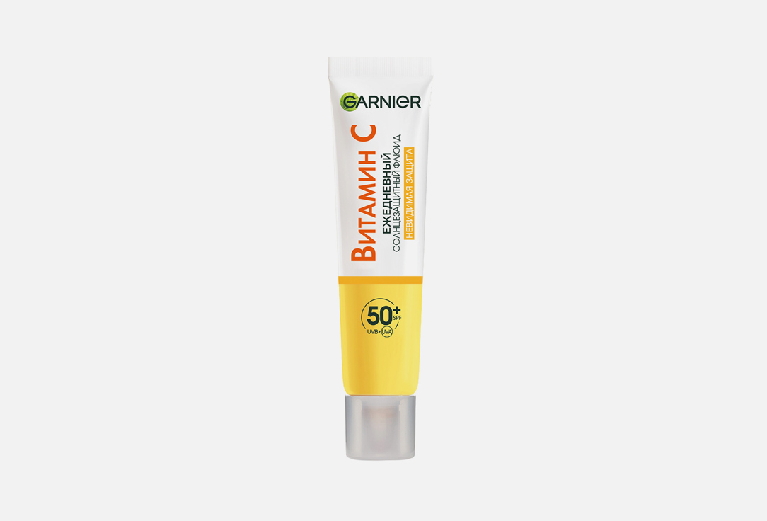 солнцезащитный флюид для лица SPF50+ GARNIER Невидимая защита 40 мл garnier face wash vitamin c pure lemon essence 100 ml