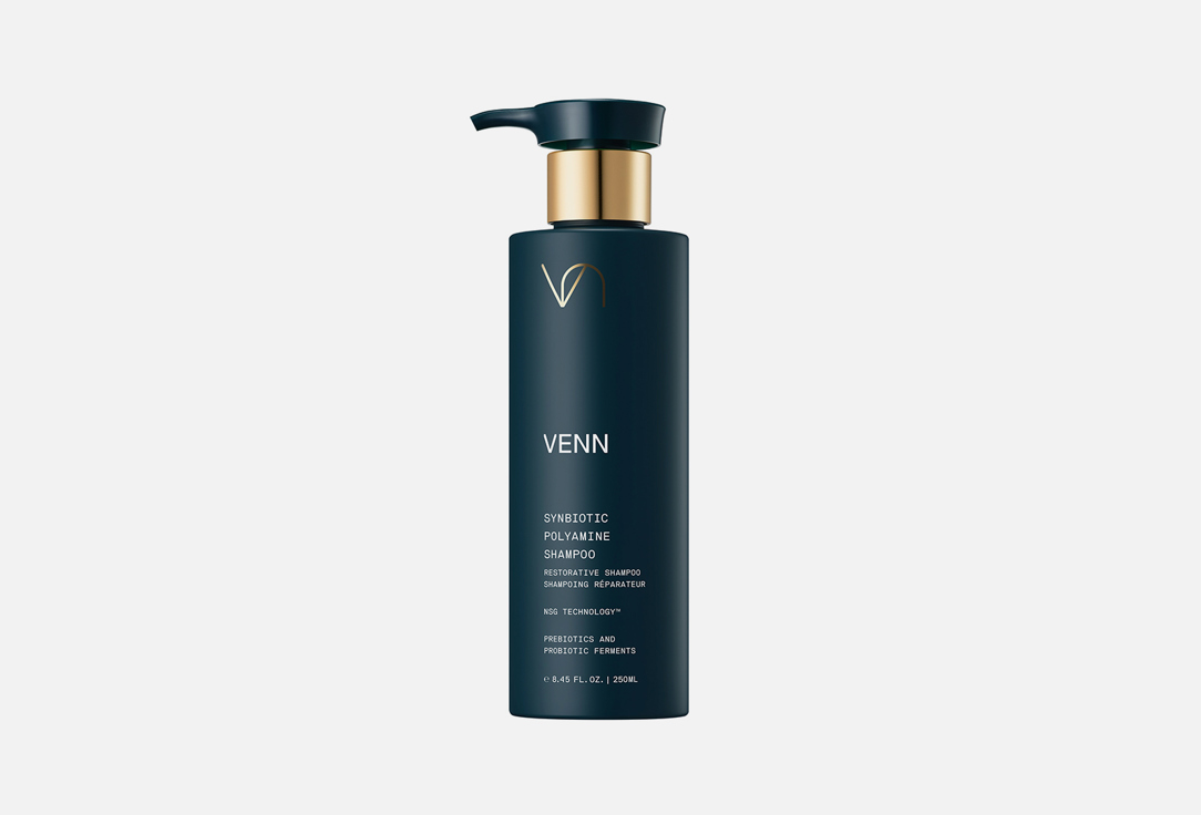 Восстанавливающий шампунь для волос VENN Synbiotic Polyamine Shampoo 