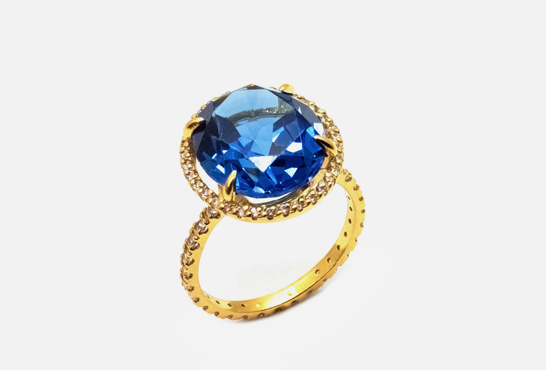 С крупным фианитом синий 16 мл 11450₽