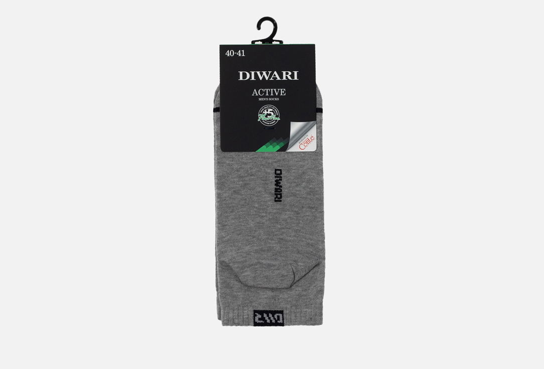 Носки DIWARI Active серые 44-45 мл носки diwari classic серый 44 45 мл