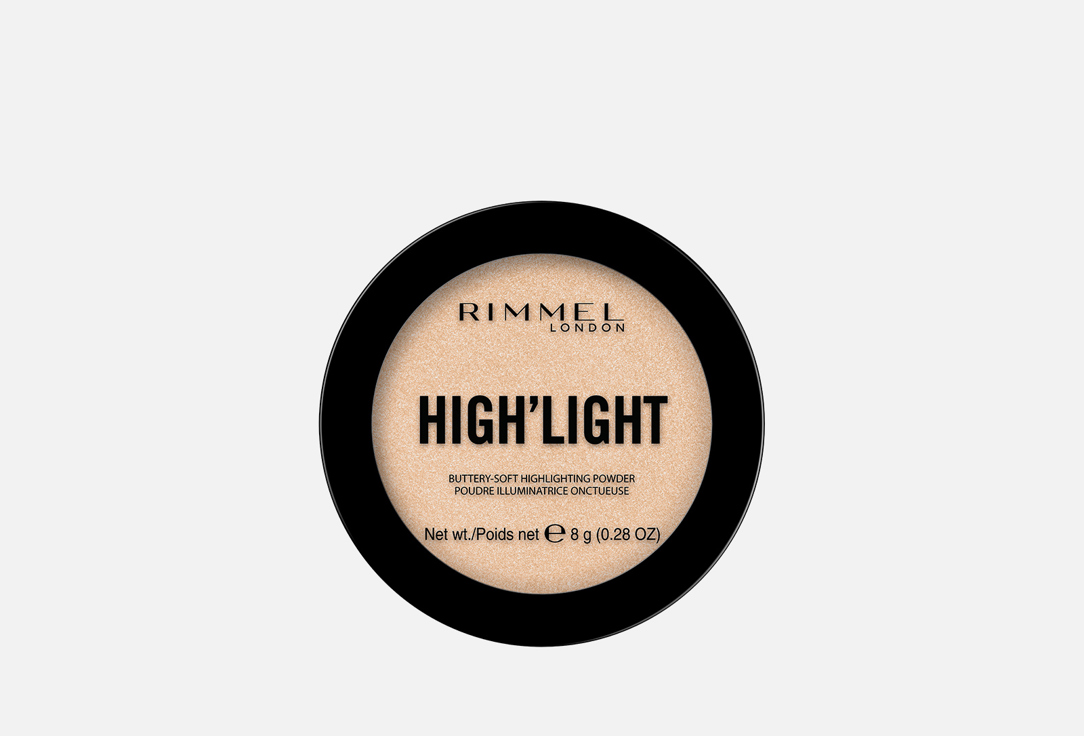 Изображение товара Хайлайтер Rimmel High'light для сияния лица, мягкая пудра 8 г