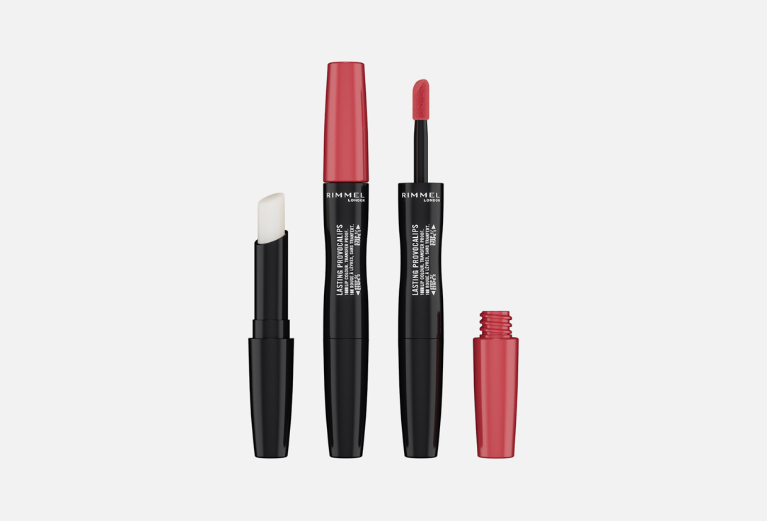 Изображение товара Жидкая губная помада Rimmel Lasting Provocalips 7.5 мл стойкая с глянцевым топом
