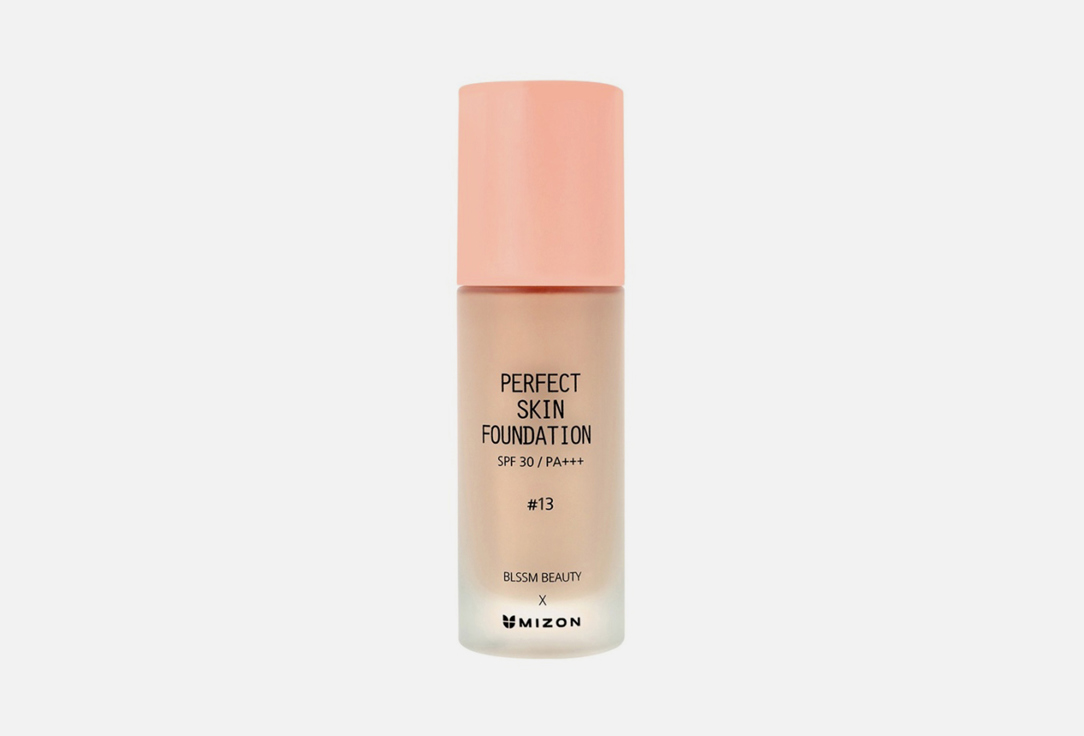 Солнцезащитный тональный крем для лица SPF 30 MIZON PERFECT SKIN FOUNDATION 50 мл