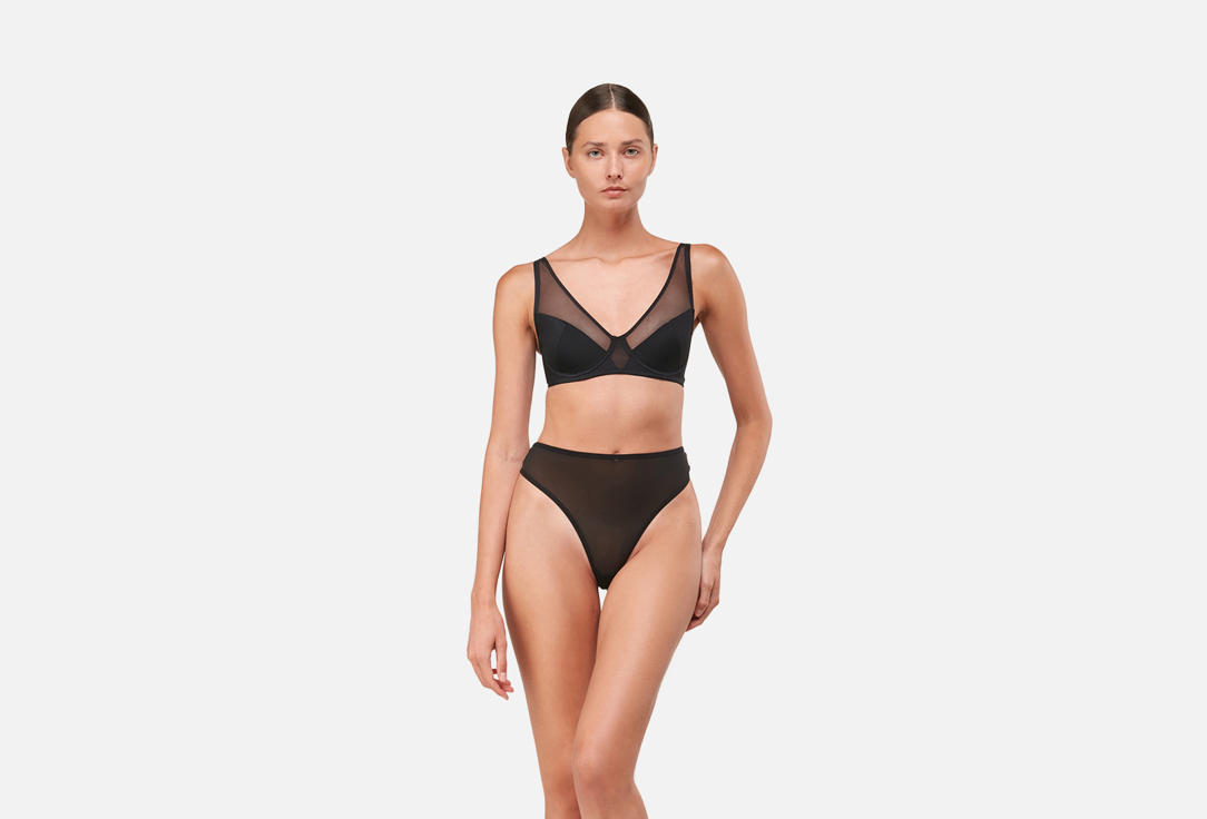 Infinity Lingerie Бюстгальтер мягкая чашка Illy Черный р.70C