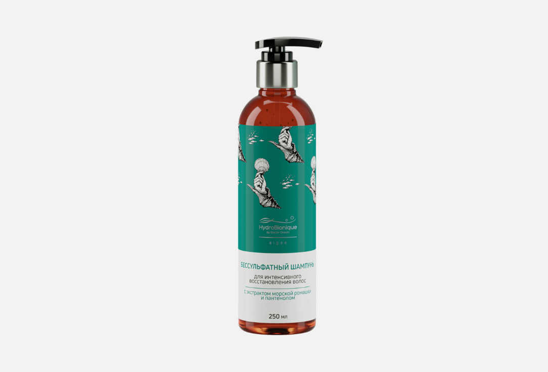 цена Бессульфатный шампунь для волос HYDROBIONIQUE BY DOCTOR OCEAN Sea chamomile extract and panthenol 250 мл