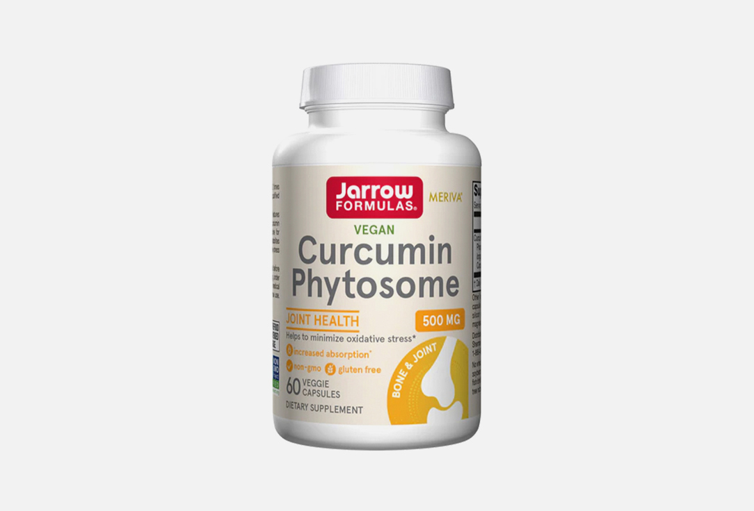 БАД для поддержки сердечно-сосудистой системы Jarrow Formulas Куркумин 500 мг в капсулах 