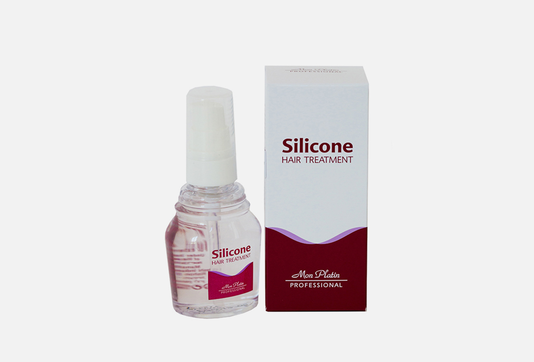 Силикон для ухода за волосами MON PLATIN Silicon 50 мл professional silicon reusable hair colouring highlighting dye cap frosting tipping