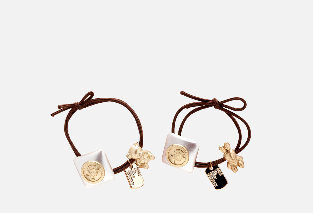 

Резинка для волос ESDEMIDA, Медальон 2 шт