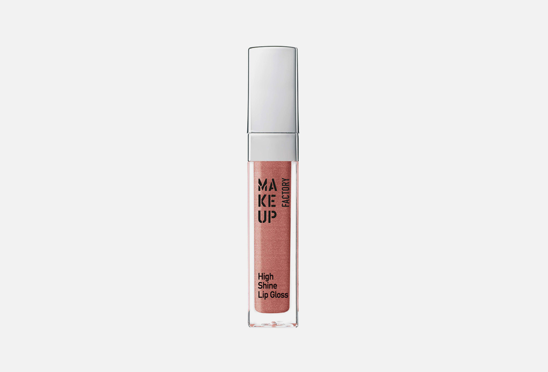 Блеск для губ с эффектом влажных губ Make Up Factory High shine lip gloss pink virgin