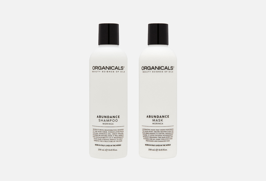 

Набор для восстанавливающего ухода за волосами ORGANICALS, Abundance 2 шт