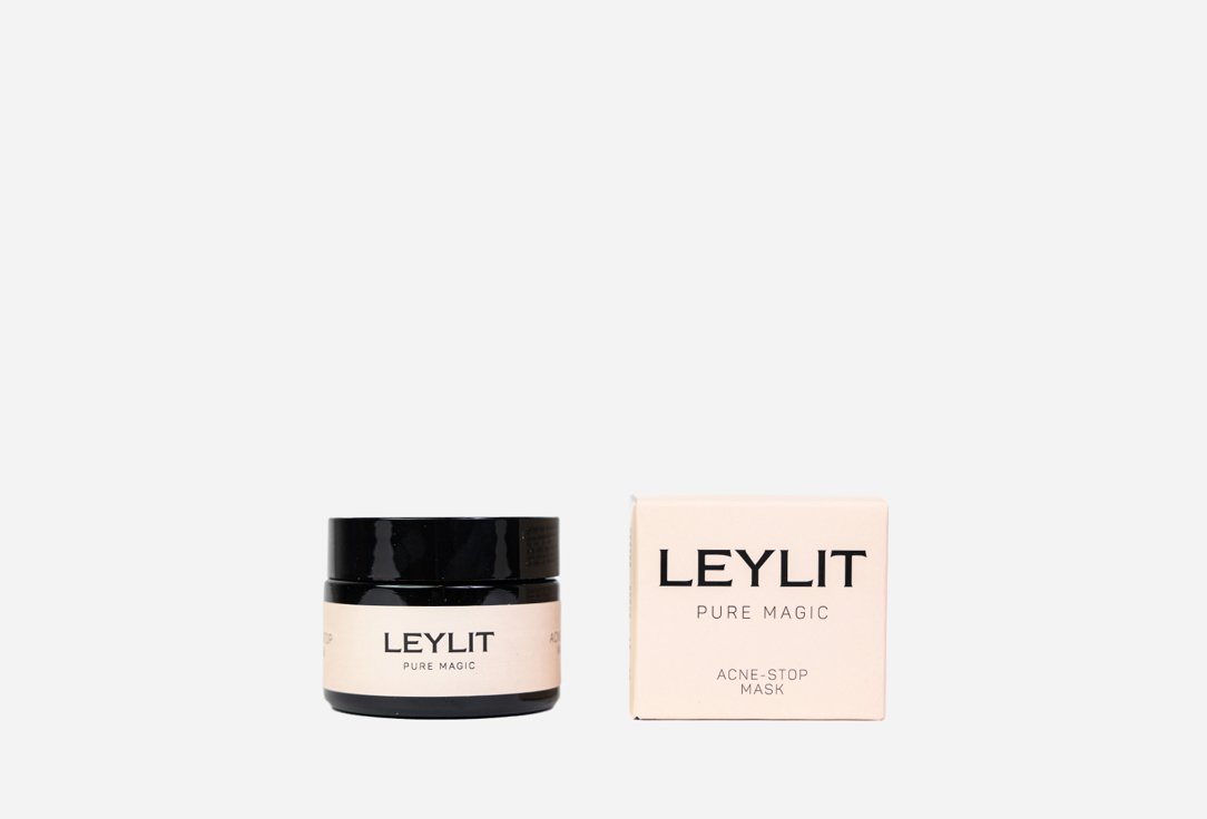 Маска для ухода за жирной кожей LeyLit Acne stop mask 