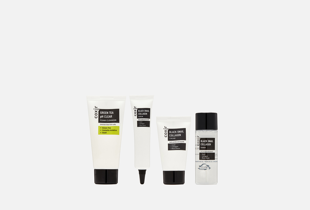 Изображение товара Набор миниатюр для кожи лица COXIR Black Snail