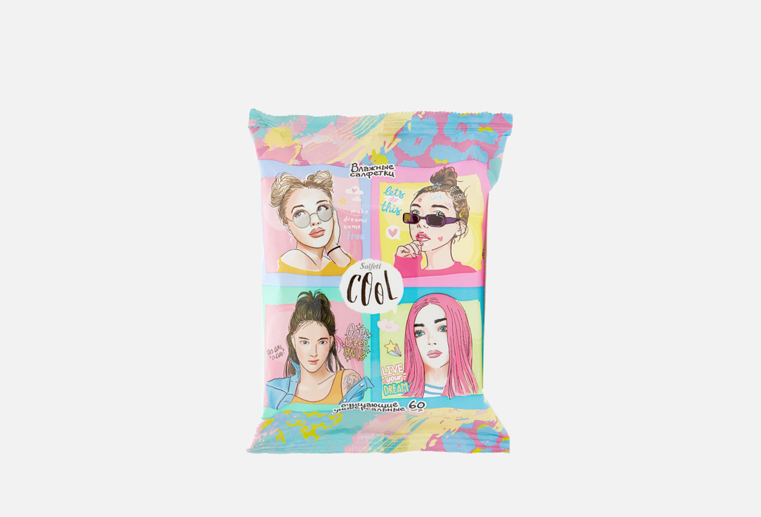 Изображение товара Влажные салфетки Salfeti cool