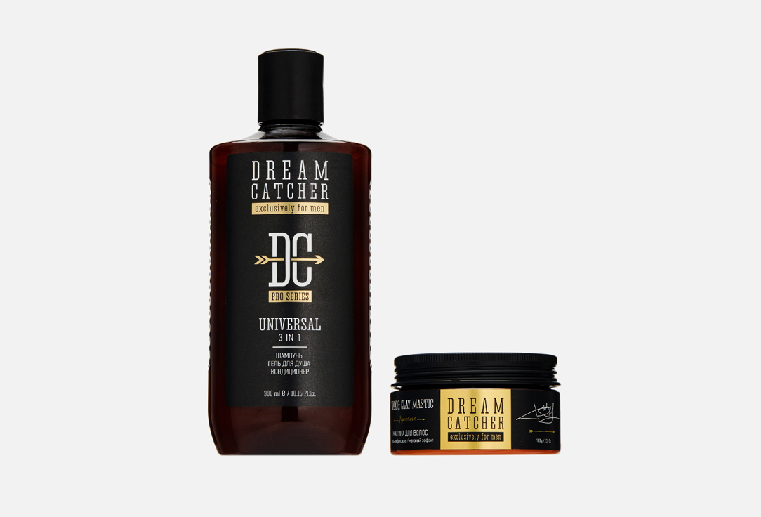 Изображение товара Подарочный набор 3в1 DREAM CATCHER Wax & Clay Mastic