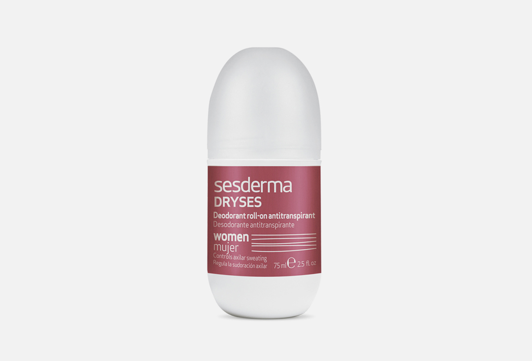 Дезодорант-антиперспирант для тела SESDERMA Dryses body deodorant antipersperant roll-on 75 мл sesderma dryses body antipersperant solution лосьон антиперспирант 100 мл
