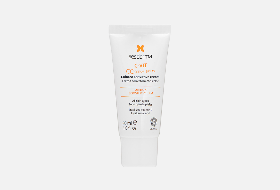 Sesderma Крем-корректор д/лица SPF15 Витамин С 30мл