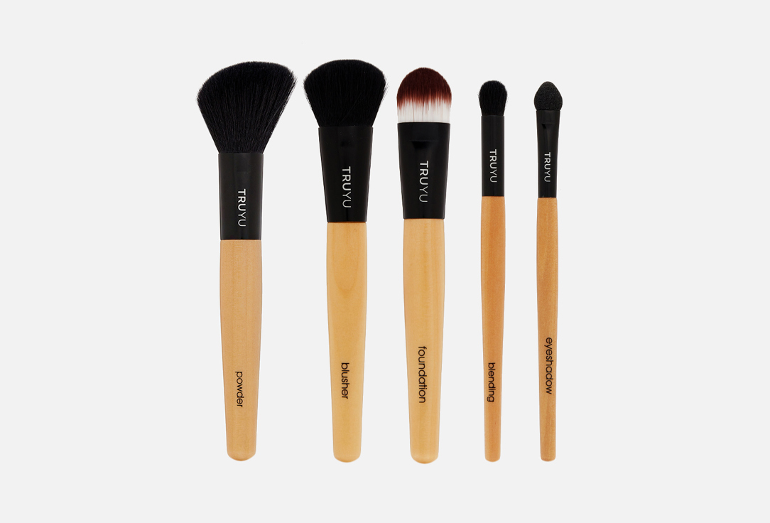 

Кисти для макияжа TRUYU, Make-up brushes 5 шт