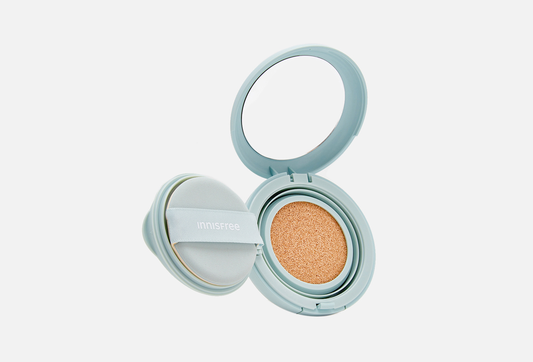 Изображение товара Кушон для макияжа SPF29 PA++ Innisfree No-sebum 14 г компактный тональный средство
