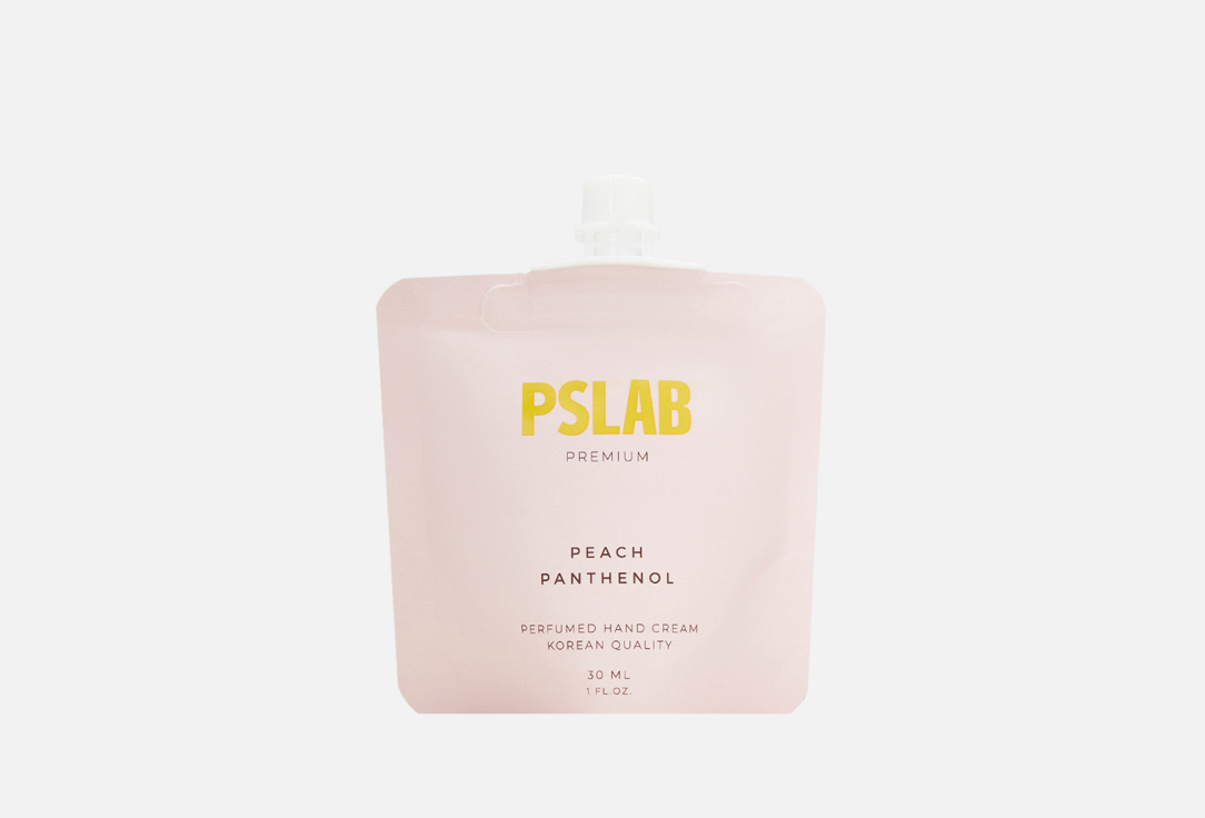 Парфюмированный крем для рук PSLAB peach + panthenol  