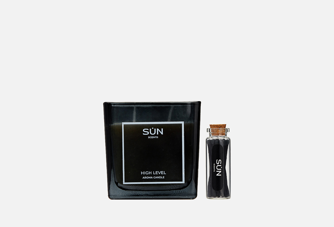 

АРОМАТИЧЕСКАЯ СВЕЧА SUN SCENTS, Белый, HIGH LEVEL 250 мл