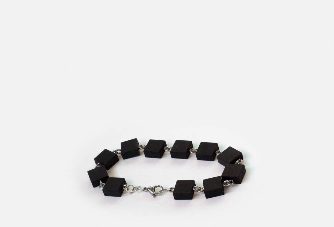 

Браслет NATURA, CUBE-4 черный граб 1 шт