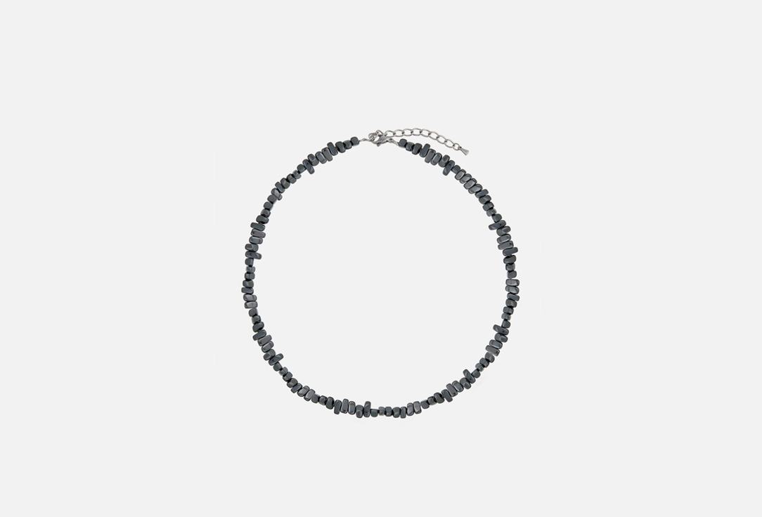 Изображение товара Колье из гематита Фетиш в графитовом цвете