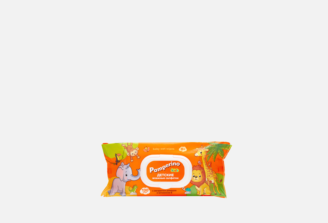 

Влажные салфетки PAMPERINO, №130 Kids 130 шт