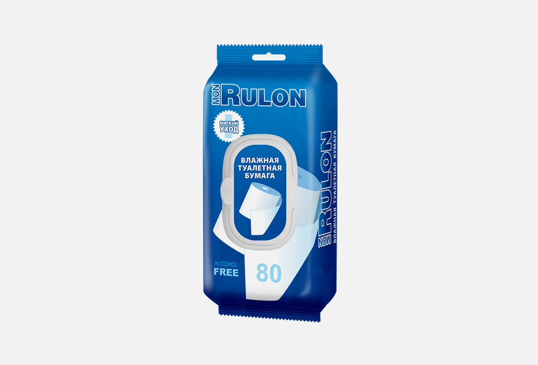 цена Туалетная бумага MON RULON №80 wet toilet paper 80 шт