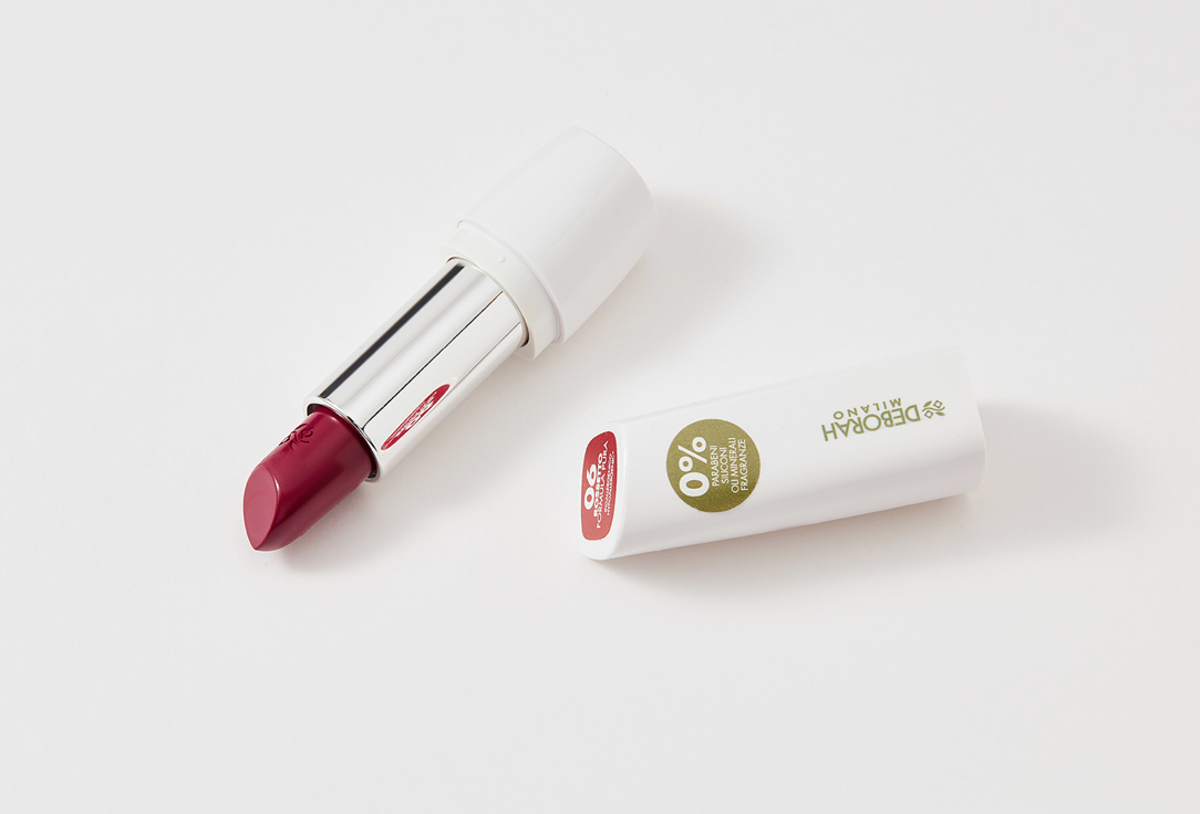 Губная помада DEBORAH MILANO Rossetto FORMULA PURA 06, Saturated sangria