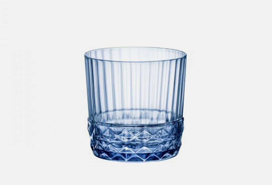 набор стаканов bormioli rocco america 20s высоких для воды 490 мл 490 мл Набор стаканов низких BORMIOLI ROCCO America'20s rocks sapphire blu 5 шт